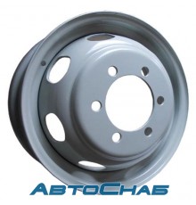 Диск 6.75х19.5 6х222.25 ЕТ145 D164 Sunrise(SRW) silver ГАЗон NEXT, ПАЗ